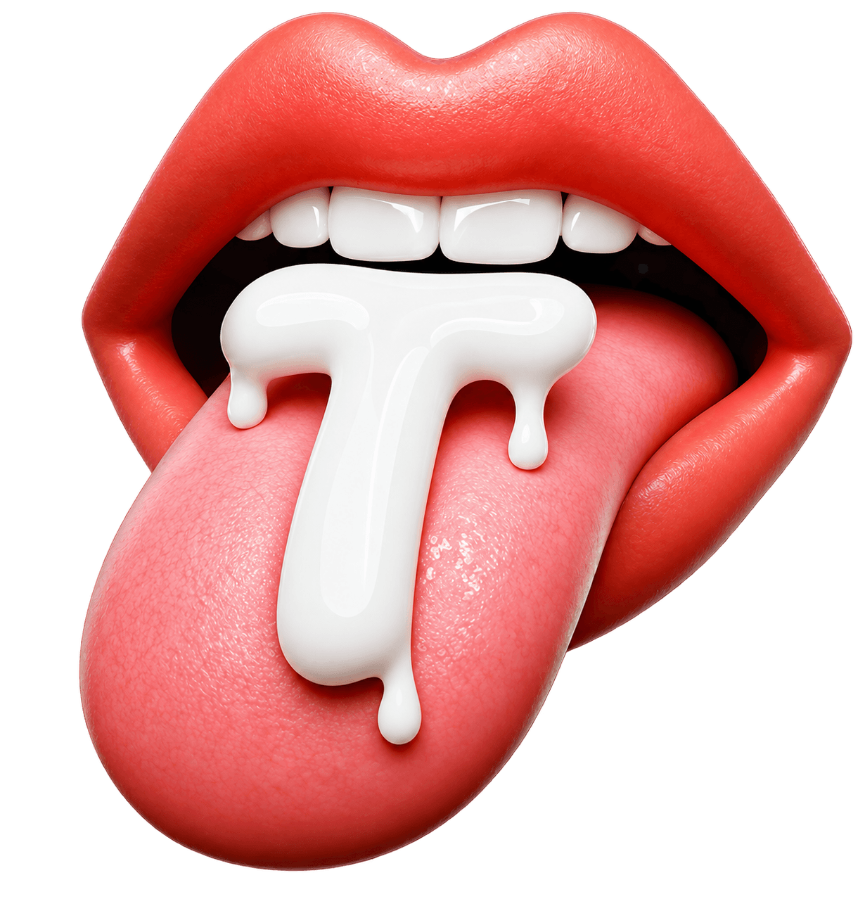 Tasty lips logo